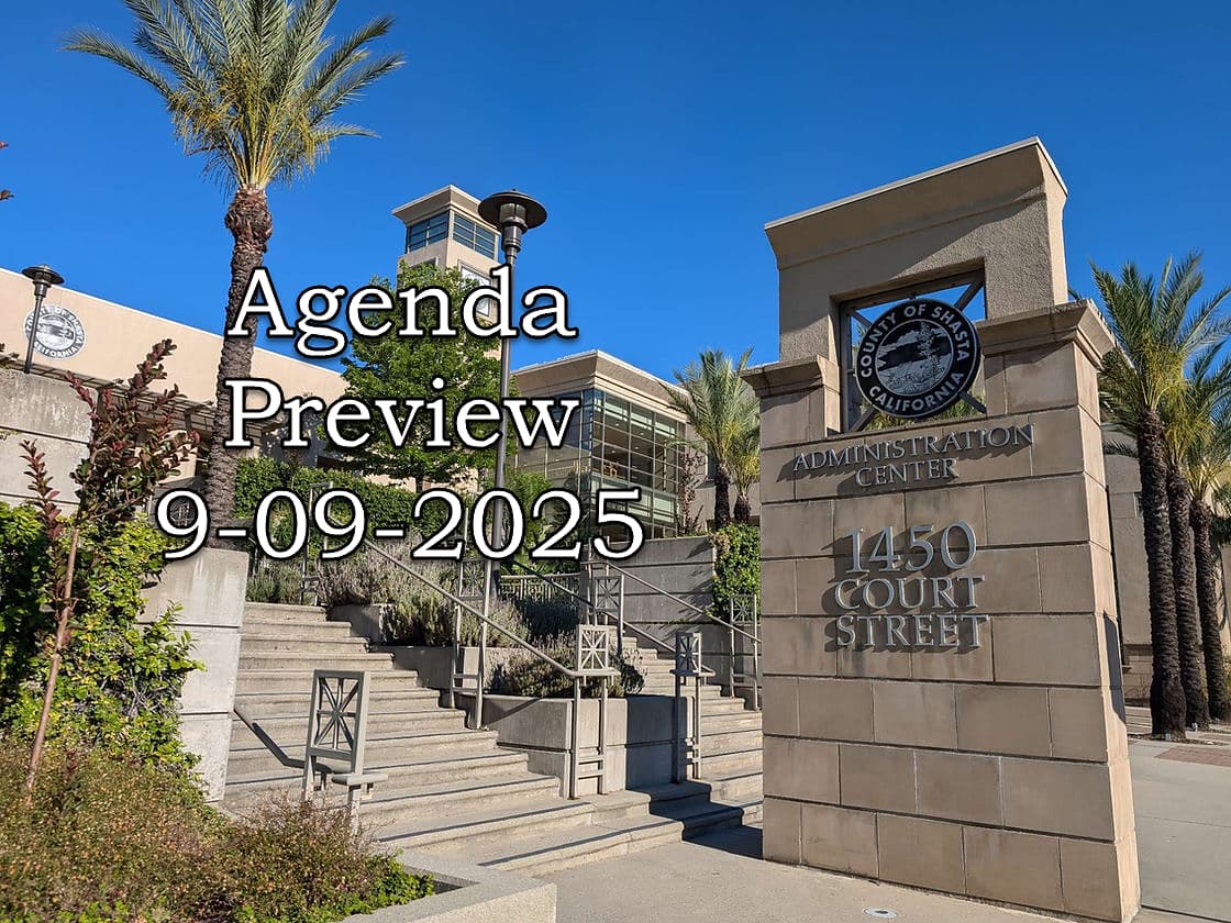 Agenda Preview - Board of Supervisors 9-09-2025